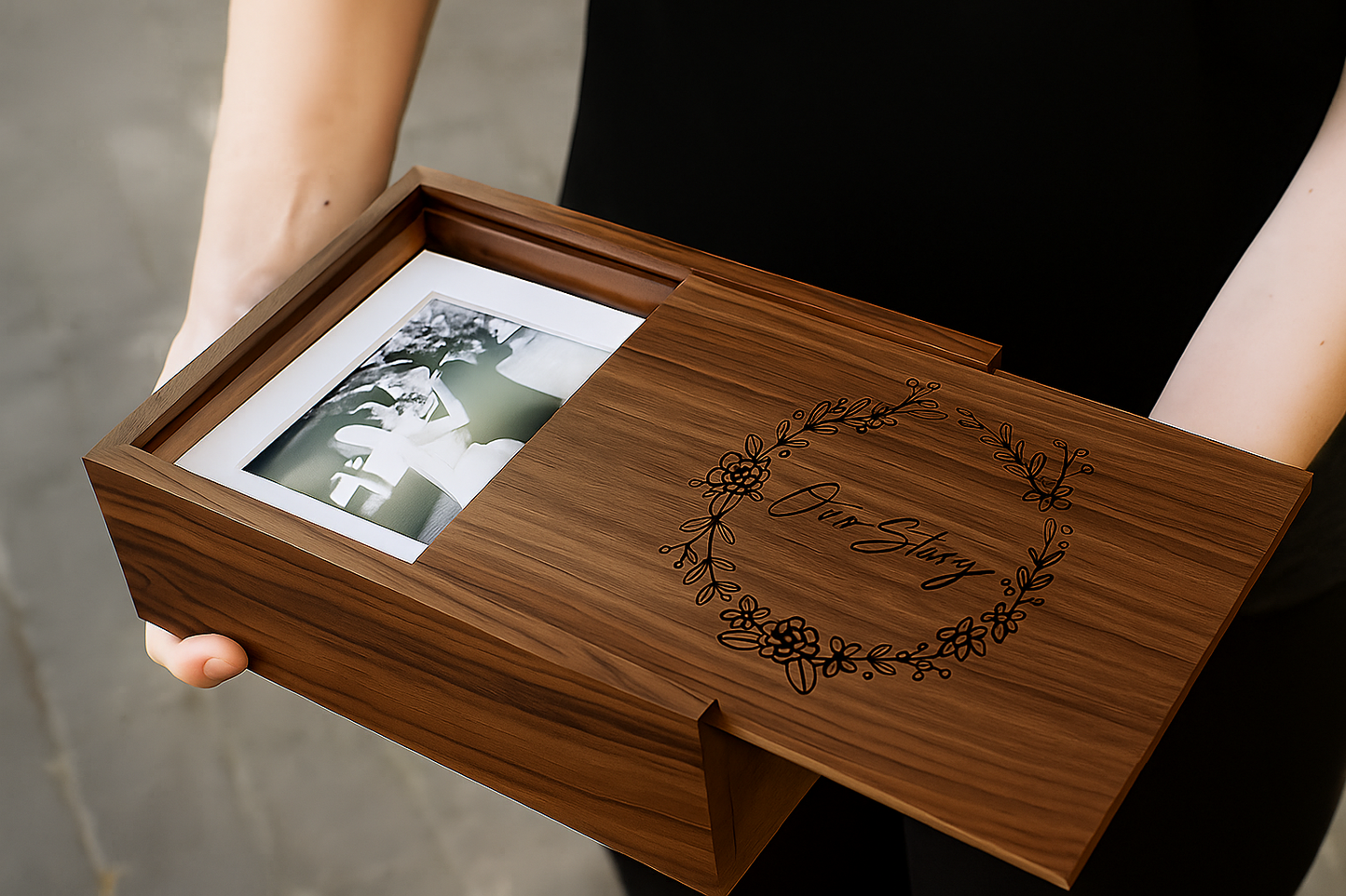 Wood Boombox